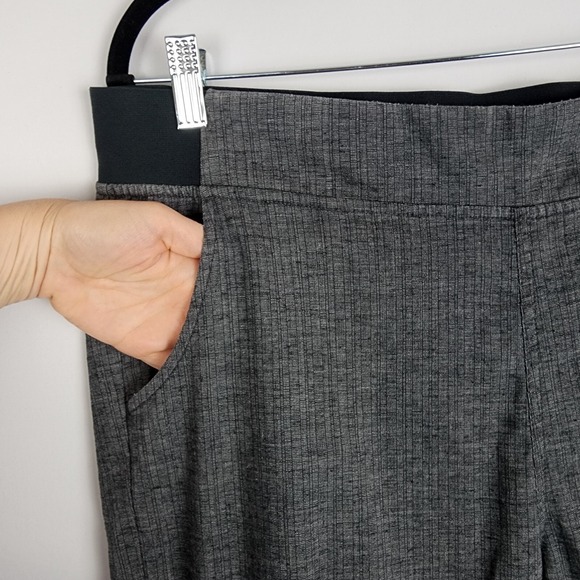 Prana Jogger Pants Grey Women's Large Hiking Outdoor Hiking Yoga Hemp Blend - Picture 5 of 9